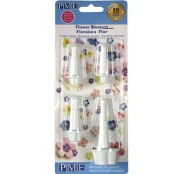 Découpoirs éjecteurs fleurs assortis PME (x 4)-Cerf Dellier Clearance