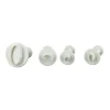 Découpoirs éjecteurs mini-ovales Patisdecor (x 4)-Cerf Dellier Outlet
