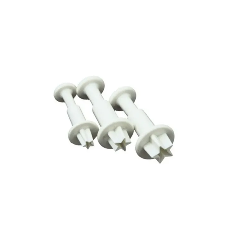 Découpoirs éjecteurs mini-étoile Patisdecor (x 3)-Cerf Dellier