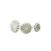 Découpoirs poussoirs Marguerites Patisdécor assortis (x 3)-Cerf Dellier Online