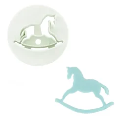 Découpoirs "cheval à bascule" Patisdécor (x 3)-Cerf Dellier Sale