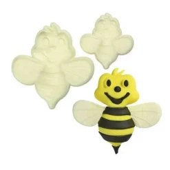 Découpoirs relief abeilles assortis (x2)-Cerf Dellier Online