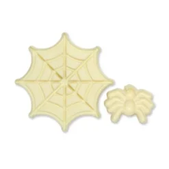 Découpoirs relief araignée et toile (x2)-Cerf Dellier Discount
