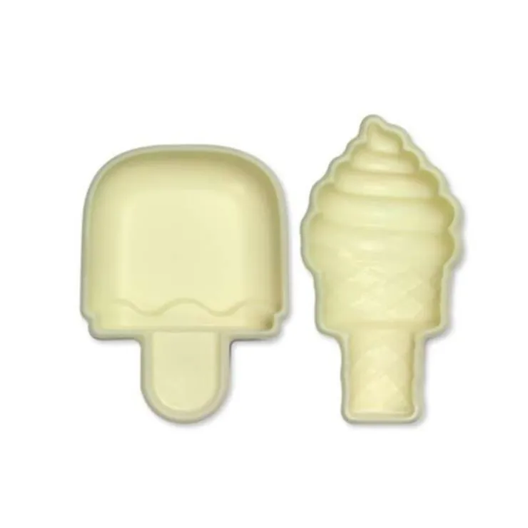 Découpoirs relief Crèmes Glacées (x2)-Cerf Dellier Clearance