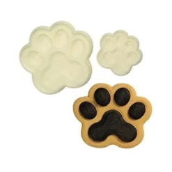 Découpoirs relief empreintes de pattes (x2)-Cerf Dellier Hot