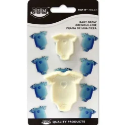 Découpoirs relief layette bébé (x2)-Cerf Dellier Best