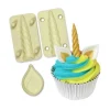Découpoirs relief Licorne assortis (x3)-Cerf Dellier Discount