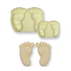 Découpoirs relief pieds (x2)-Cerf Dellier Hot