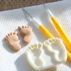 Découpoirs relief pieds (x2)-Cerf Dellier Hot