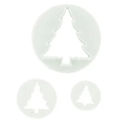 Découpoirs sapins (x 3)-Cerf Dellier Discount