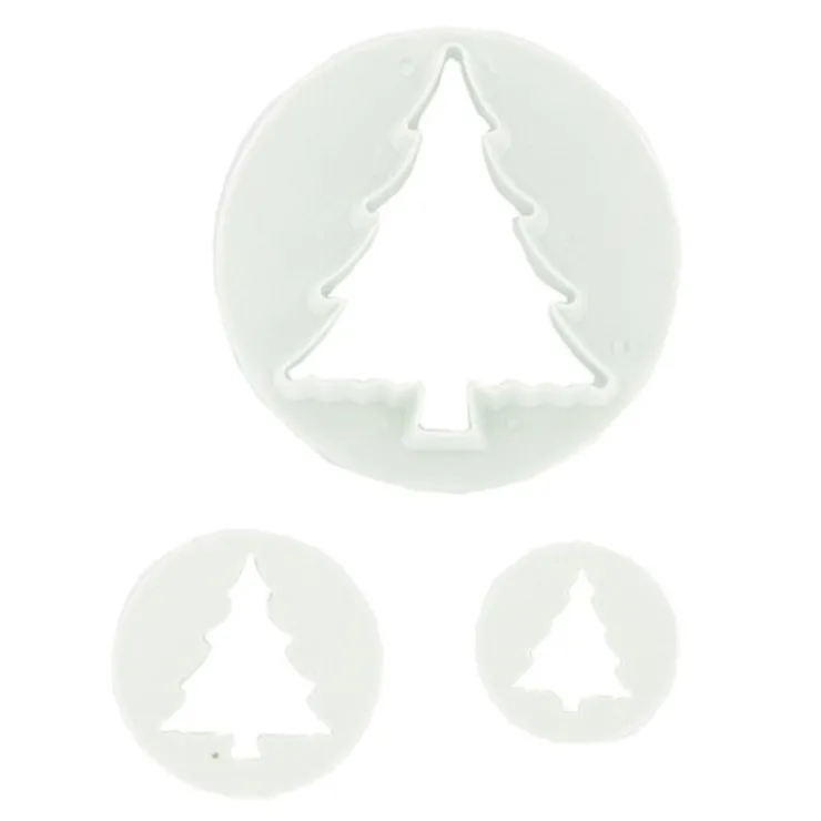 Découpoirs sapins (x 3)-Cerf Dellier Discount
