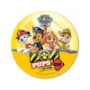 Disque azyme Pat Patrouille jaune 20 cm-Cerf Dellier New