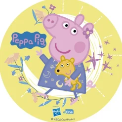 Disque gâteau en azyme Peppa Pig 15,5 cm - DDM 08/24-Cerf Dellier Outlet