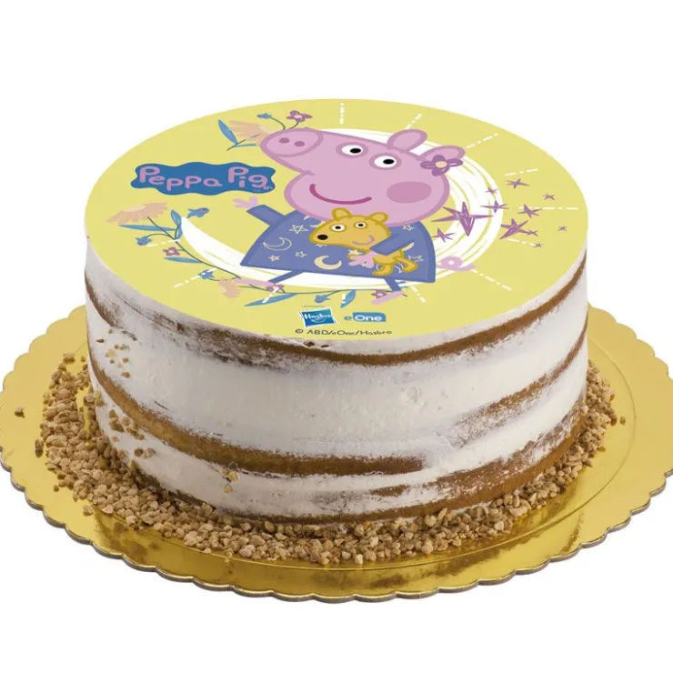 Disque gâteau en azyme Peppa Pig 15,5 cm - DDM 08/24-Cerf Dellier Outlet
