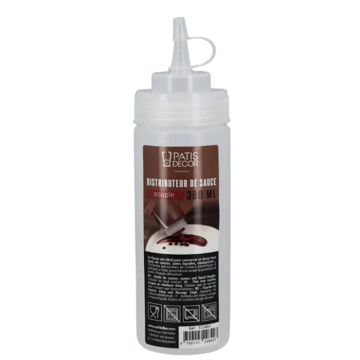 Distributeur de sauce souple - 380 ml-Cerf Dellier Best