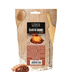 Eclats de caramel beurre salé 220 g-Cerf Dellier Clearance