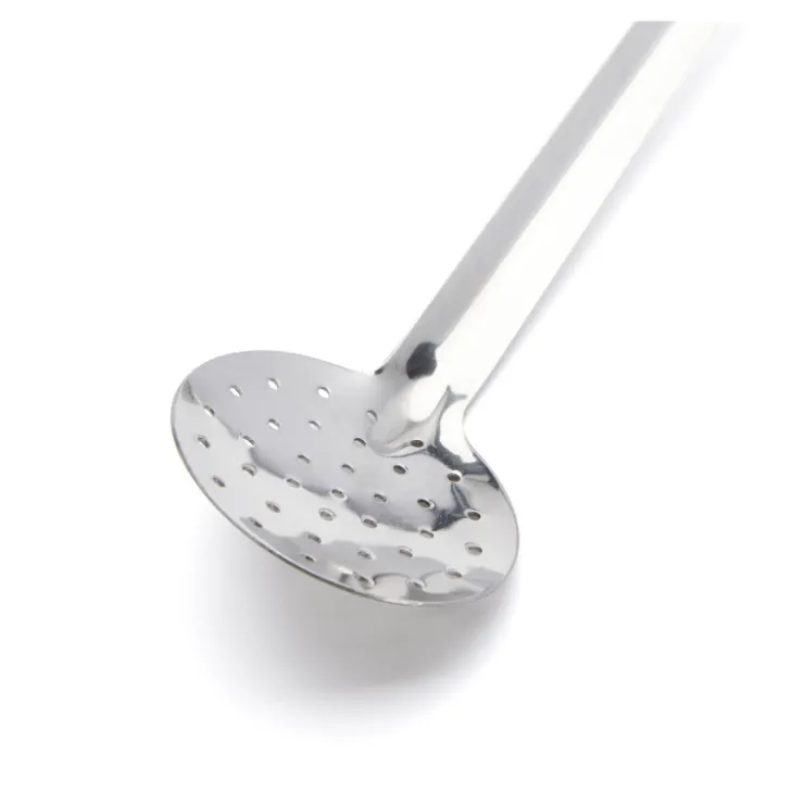 Ecumoire monobloc inox - Ø 12 cm-Cerf Dellier Outlet