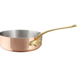 Elégance cuivre plat à sauter 24 cm-Cerf Dellier Sale