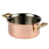 Elégance cuivre-inox mini-marmite 9 cm-Cerf Dellier Best