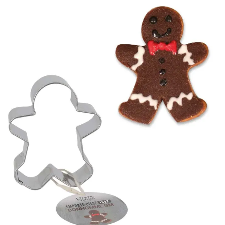 Emporte-pièce bonhomme pain d'épice GM-Cerf Dellier Outlet