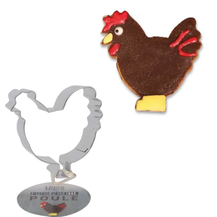 Emporte-pièce poule-Cerf Dellier Hot