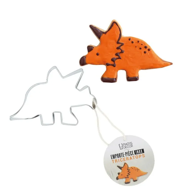Emporte-pièce tricératops 9 cm-Cerf Dellier Discount