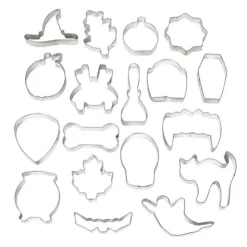 Emporte-pièces assortis Halloween Wilton (x18)-Cerf Dellier Clearance