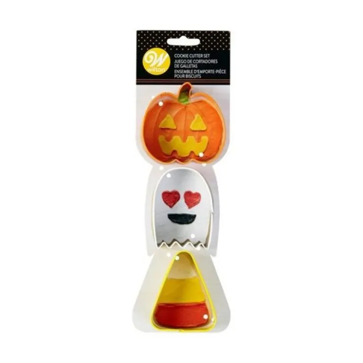 Emporte-pièces Halloween Wilton (x3)-Cerf Dellier