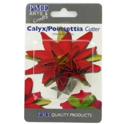 Emporte-pièces inox poinsettia PME (x 3)-Cerf Dellier Outlet