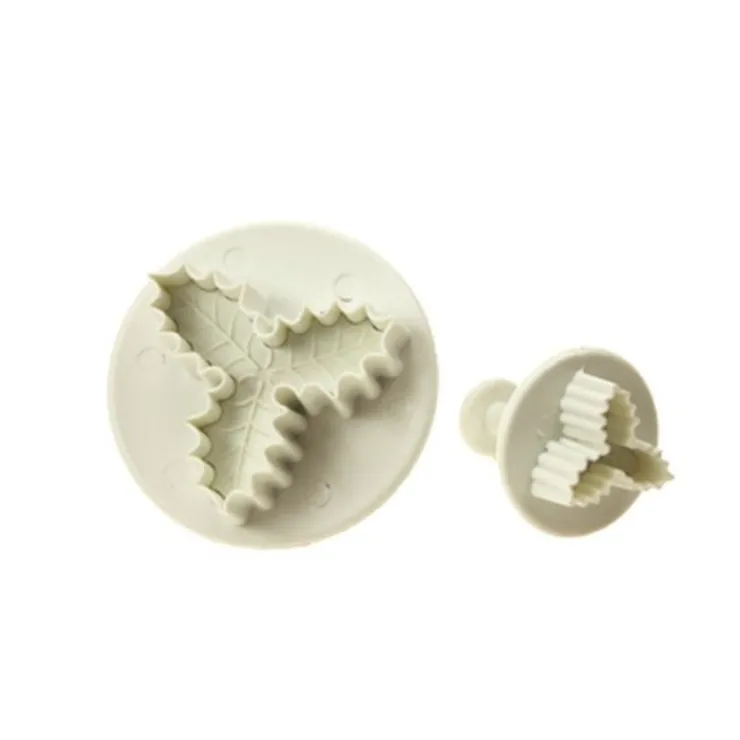 Emporte-pièces éjecteur Houx Triple (x 2)-Cerf Dellier New