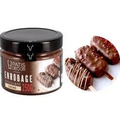 Enrobage croquant goût cacao - 250 g-Cerf Dellier Online