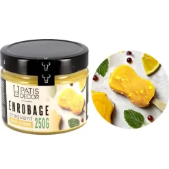 Enrobage croquant goût citron - 250 g-Cerf Dellier Sale