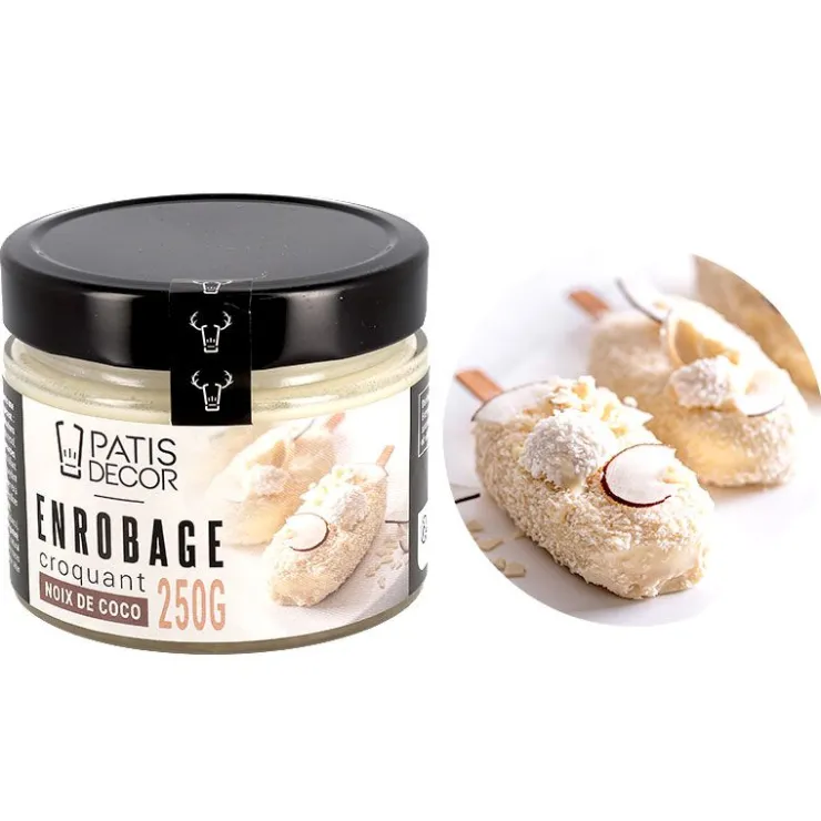 Enrobage croquant goût noix de coco - 250 g-Cerf Dellier Sale