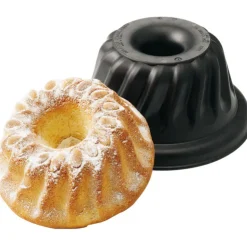 Exoglass 6 kouglofs 9,5 cm-Cerf Dellier