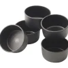 Exoglass 6 ramequins ronds 7 cm-Cerf Dellier Outlet