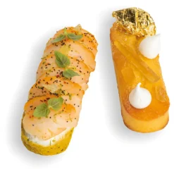 Exoglass 48 tartelettes oblong spécial fonceuse à pâte 13x4 cm-Cerf Dellier Hot