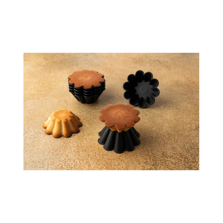 Exoglass brioches à 12 côtes 7 cm x 24-Cerf Dellier New