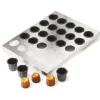 Exoglass plaque de 30 moules à cannelé 3,5 cm-Cerf Dellier Hot