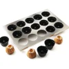 Exoglass plaque inox de 15 kouglofs 9 cm-Cerf Dellier Discount