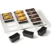 Exoglass plaque inox 400x300 de 15 cakes 9x4x4 cm-Cerf Dellier