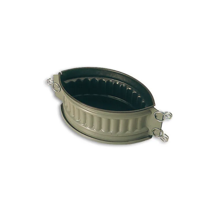 Exopan pâté en croûte ovale à côtes 18x11x7,5 cm-Cerf Dellier Hot