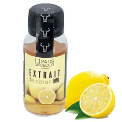 Extrait de citron 20% 50 ml-Cerf Dellier Best