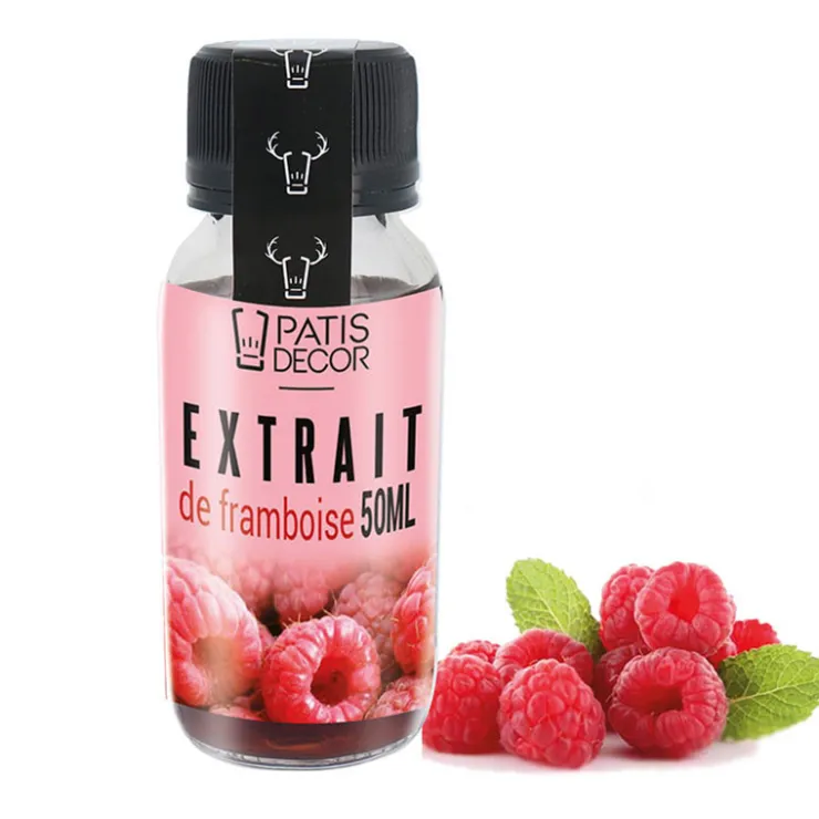 Extrait de framboise 20% 50 ml-Cerf Dellier New