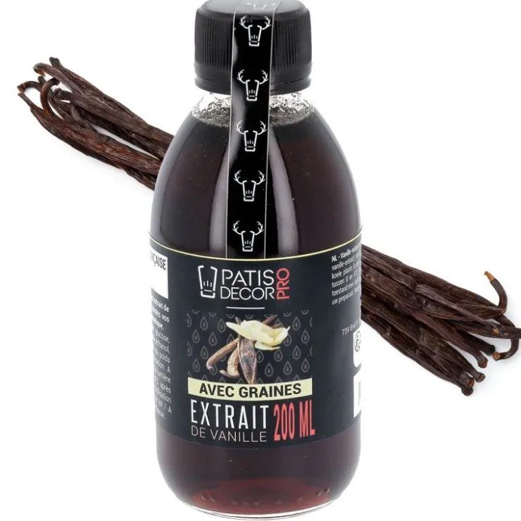 Extrait de vanille avec graines 200 ml-Cerf Dellier Online