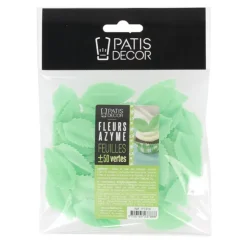 Feuille de rose azyme verte (x50)-Cerf Dellier Discount