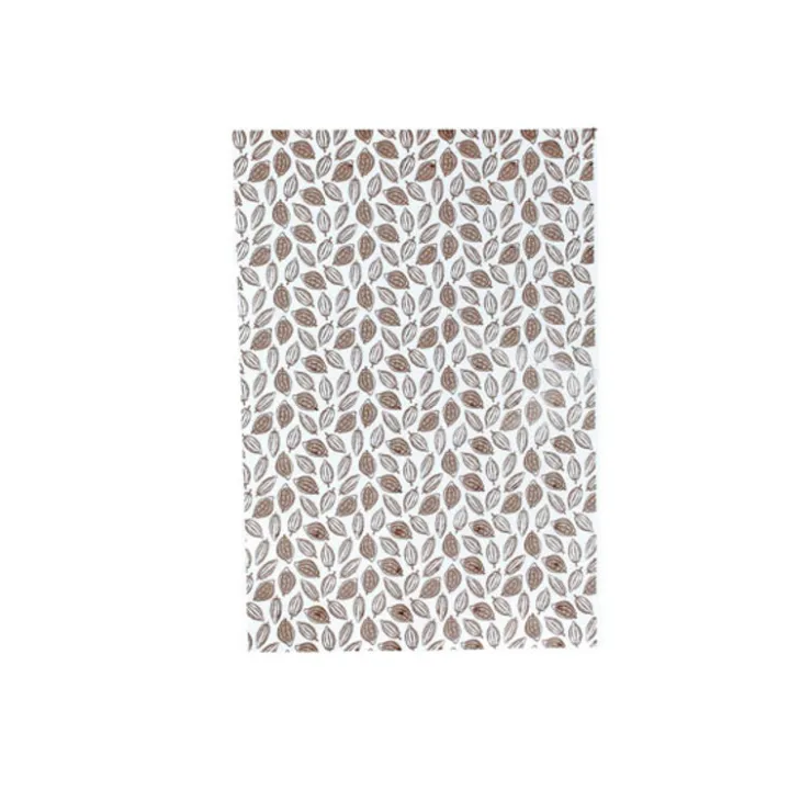 Feuilles transfert cabosses de cacao (x5)-Cerf Dellier