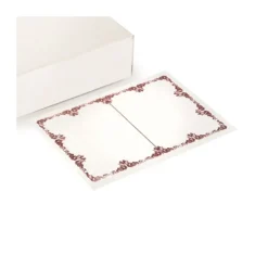 Feuillette milune décorée pour mousse (x1000)-Cerf Dellier