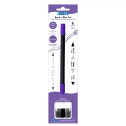 Feutre et pinceau alimentaire violet PME-Cerf Dellier New