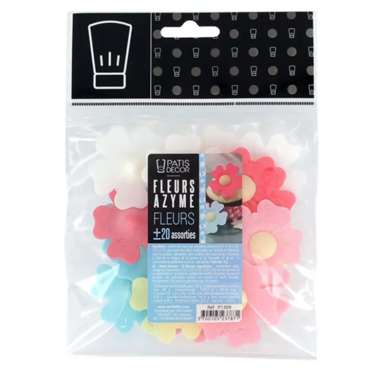 Fleurs assorties en azyme x20-Cerf Dellier Online