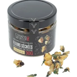 Fleurs séchées de roses jaunes 30 g-Cerf Dellier Hot